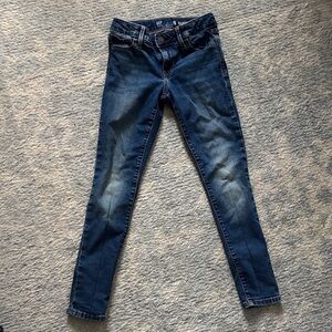 Girls Gap kids super skinny jeans